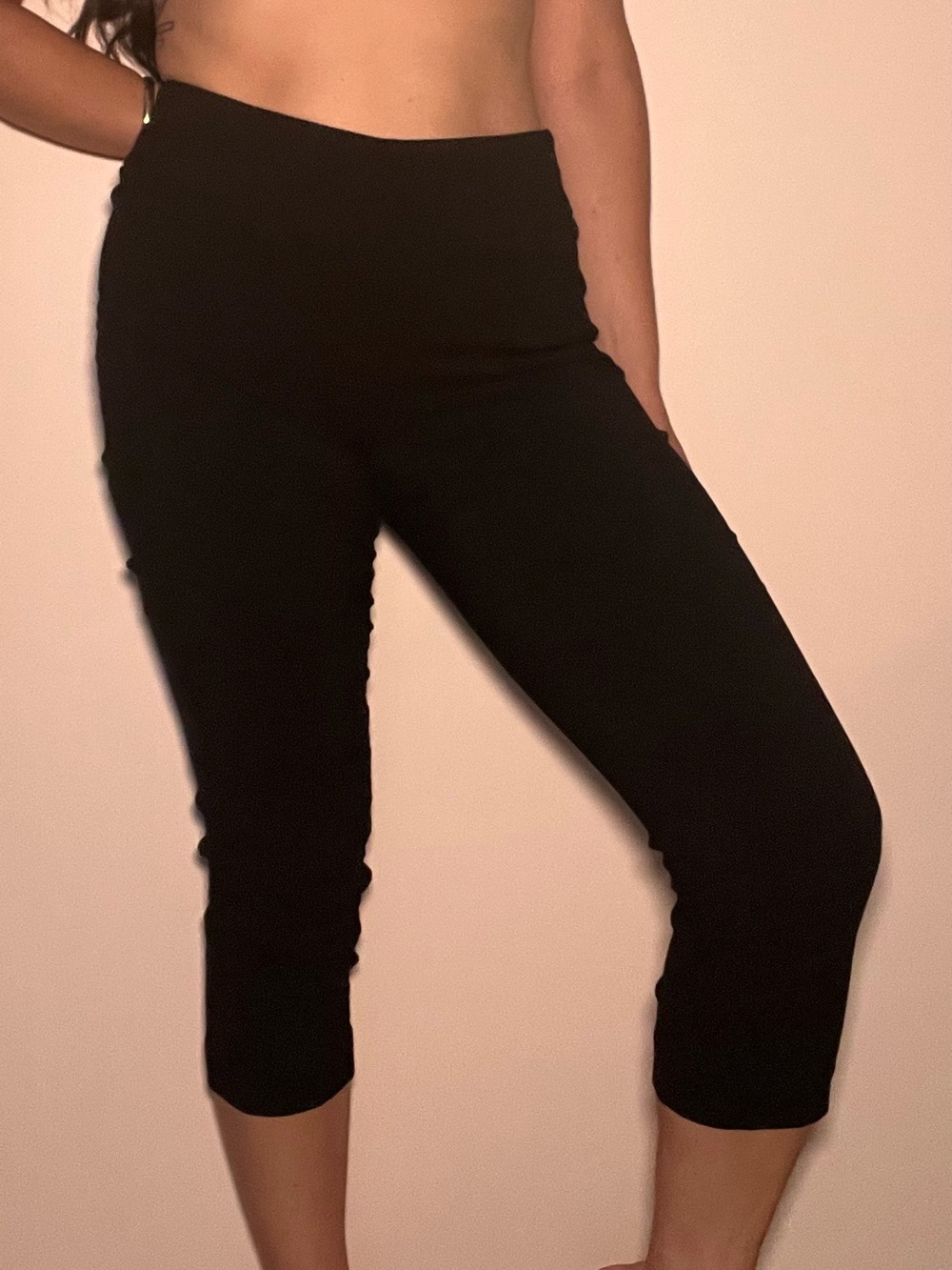 Black Women's Capri Pants
